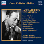 Jascha Heifetz: Miniatures, Vol. 2 (1944-1948) cover