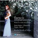 French Impressions: Works for violin and orchestra cover
