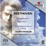 Beethoven: Symphonies 4 & 7 cover