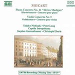 Mozart: Violin Concerto No 5 / Piano Conceerto No 21 "Elvira Madigan" cover