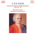 Bach, (C.P.E.): :Sonatas for.Flute and Harpsichord cover