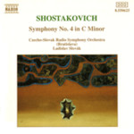 Shostakovich; Symphony No.4 cover