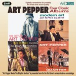 Four Classic Albums (The Return Of Art Pepper / Modern Art / Art Pepper Meets The Rhythm Section / The Art Pepper Quartet) cover