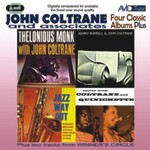 Four Classic Albums Plus (Thelonious Monk With John Coltrane / Cattin' With Coltrane And Quinichette / Jazz Way Out / Kenny Burrell & John Coltrane) cover