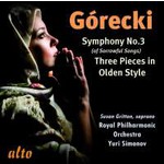 Symphony No. 3 & 3 Pieces in Olden Style cover