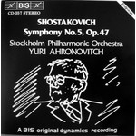 MARBECKS COLLECTABLE: Shostakovich: Symphony No.5, Op.47 cover