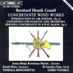 Crusell: Concertante Wind Works cover