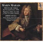 Marin Marais: 2nd Book Of Viole Pieces cover