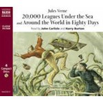 20,000 Leagues Under the Sea / Around the World in 80 Days (Abridged) cover