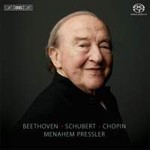Menahem Pressler Plays Beethoven, Schubert & Chopin cover
