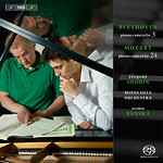 Sudbin plays Beethoven & Mozart Concertos cover
