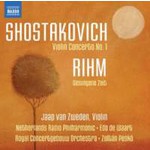 Shostakovich: Violin Concerto No. 1 (with Rihm: Time Chant) cover