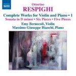 Complete Works for Violin and Piano, Volume 1 cover