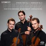 Beethoven: String Trios Op. 3 & Op. 8 cover