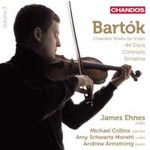 Bartok: Works for Violin and Piano Volume 3 cover