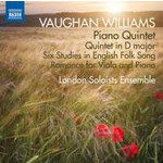 Piano Quintet / Six Studies in English Folksong / etc cover
