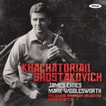 Khachaturian: Violin Concerto in D minor (with Shostakovich - Quartets) cover