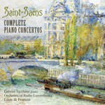 Saint-Saens: Complete Piano Concertos cover