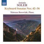 Soler: Keyboard Sonatas Nos. 42 - 56 cover