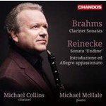 Michael Collins plays clarinet sonatas cover