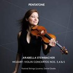 Mozart: Violin Concertos 3, 4 & 5 cover
