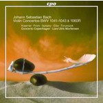 Violin Concertos, BWV 1041-1043 & Oboe Concerto, BWV 1060R cover