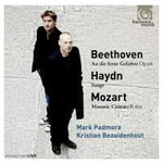 Mark Padmore sings Beethoven, Mozart & Haydn cover