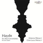 6 Duo Concertantes for two flutes cover
