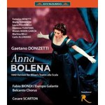 Donizetti: Anna Bolena (complete opera recorded in 2013) BLU-RAY cover