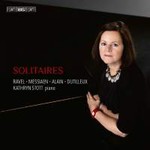 Solitaires: French works for solo piano cover