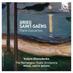 Grieg / Saint-Saens: Piano Concertos cover