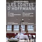 Offenbach: Les Contes d'Hoffmann [The Tales of Hoffmann] (complete operettas recorded in 2014) cover