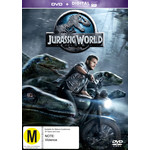 Jurassic World DVD & UV cover