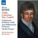Rode: Violin Concertos Nos. 2 & 8 cover