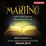 Martinu: Špalíček [suites] / Rhapsody -Concerto cover