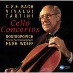 Vivaldi / Tartini / CPE Bach: Baroque Cello Concertos cover