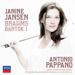 Bartok / Brahms: Violin Concertos cover