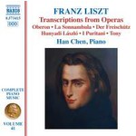 Liszt: Transcriptions from Operas cover