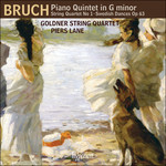Bruch: Piano Quintet in G minor / etc cover