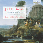 J.C.F. FISCHER: Harpsichord Suites cover