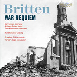 Britten - War Requiem (with works by Penderecki & Berg) cover