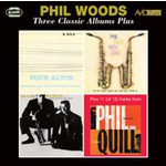 Three Classic Albums Plus (Four Altos / Phil Talks With Quill / Phil & Quill With Prestige) cover