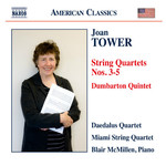 Tower: String Quartets Nos. 3, 4 & 5 / Dumbarton Quintet cover