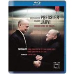 Mozart: Piano Concertos Nos. 23 & 27 (recorded live in Paris in 2014) BLU-RAY cover