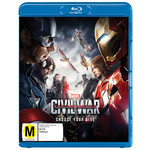 Captain America: Civil War (Blu-ray) cover