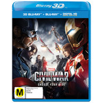 Captain America: Civil War (3D Blu-ray) cover
