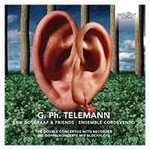 Telemann: The Double Concertos with Recorder cover
