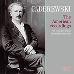 Paderewski: The American Recordings [Complete Victor Recordings, 1914-31] cover