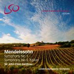 Mendelssohn: Symphonies Nos 1 & 4 'Italian' cover