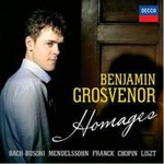 Benjamin Grosvenor: Homages cover